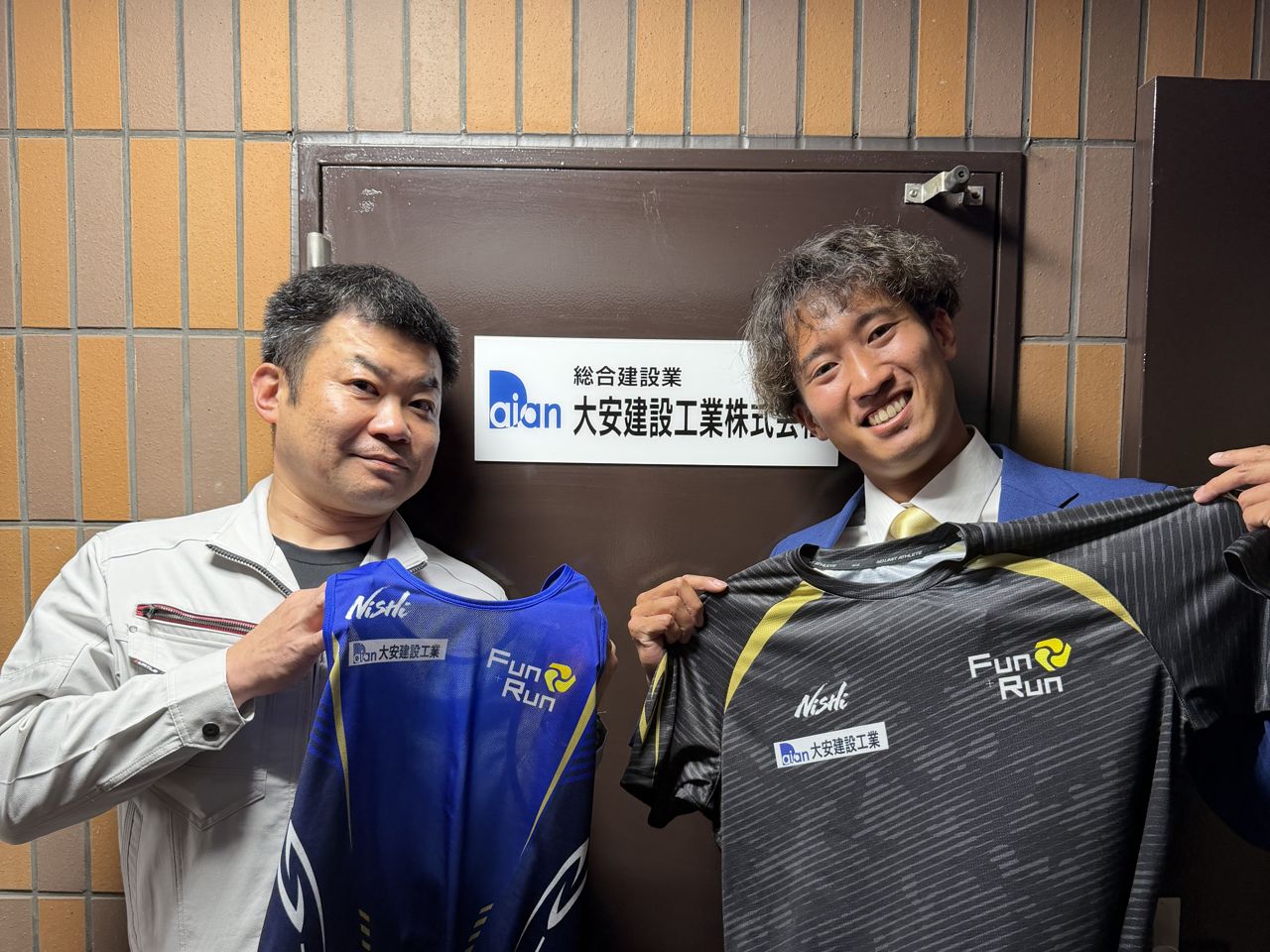 スポンサーの皆さまとの様子